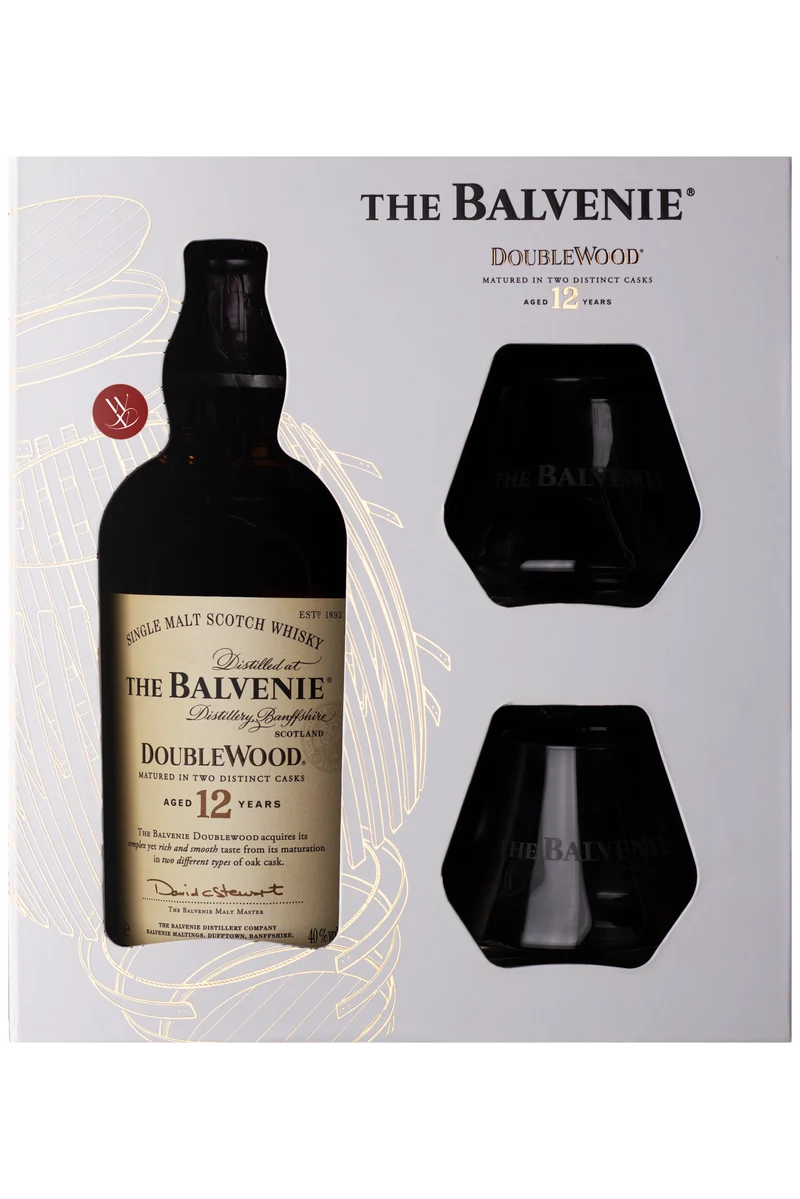 Balvenie Double Wood 12 Anos c/2 copos
