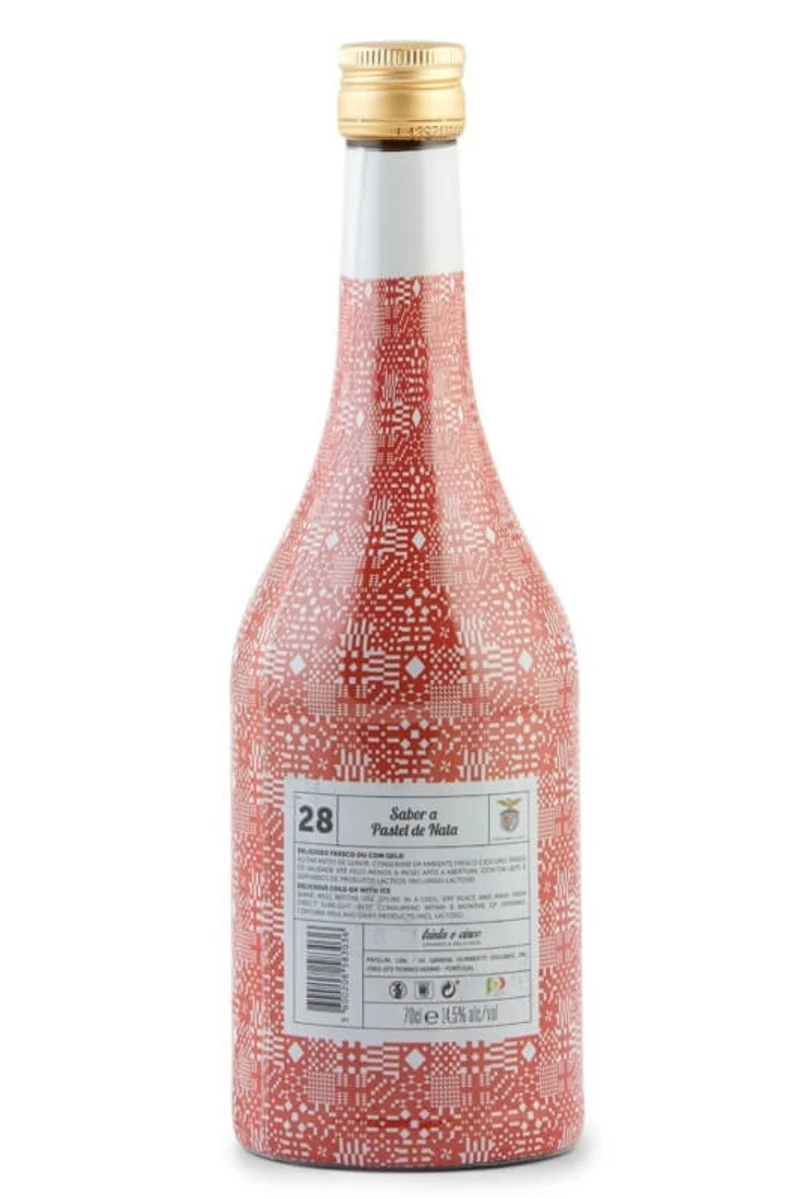 Licor 35 Pastel De Nata - Edição Especial Benfica