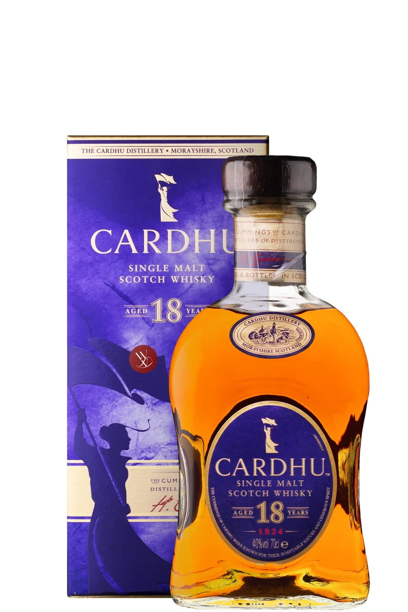 Whisky Cardhu 18 Anos