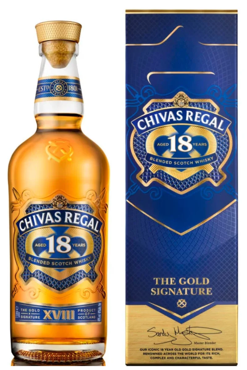 Whisky Chivas Regal 18 Anos
