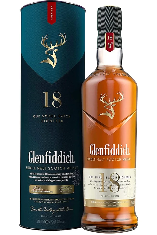 Whisky Glenfiddich 18 Anos