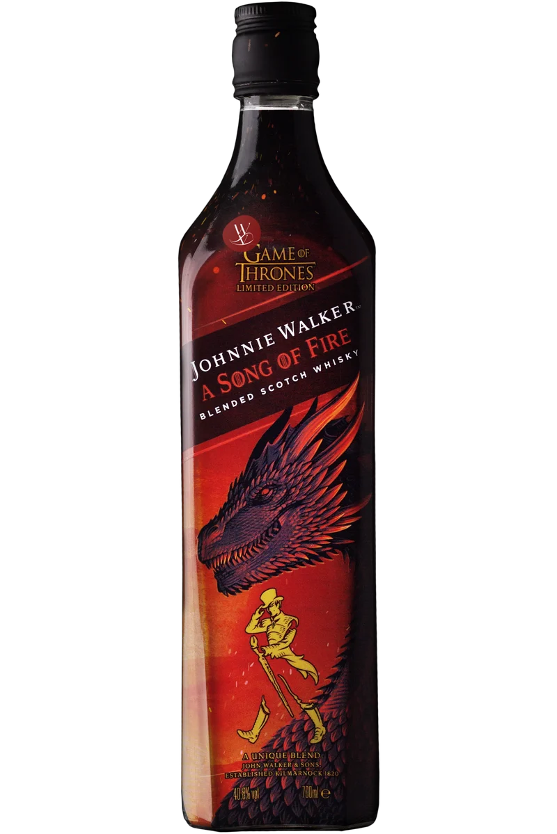 Johnnie Walker Song of Fire Game of Thrones