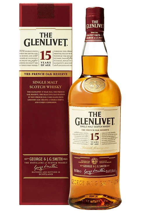 Whisky The Glenlivet 15 Anos