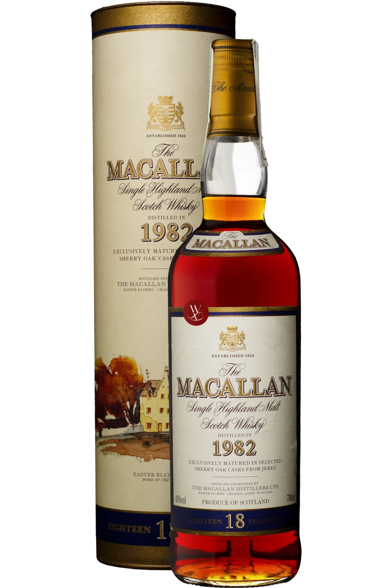 The Macallan 1982 Sherry Oak Cask 18 Anos