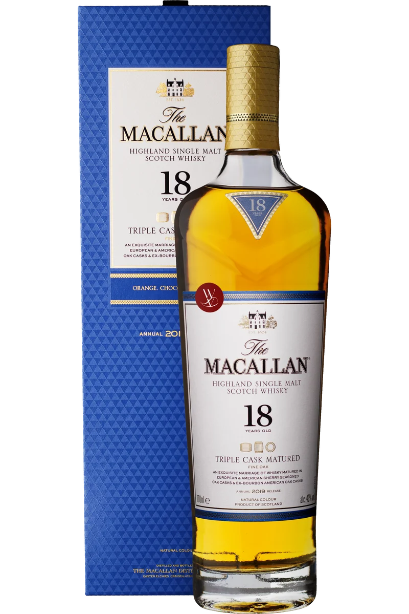 Whisky The Macallan Triple Cask 18 Anos