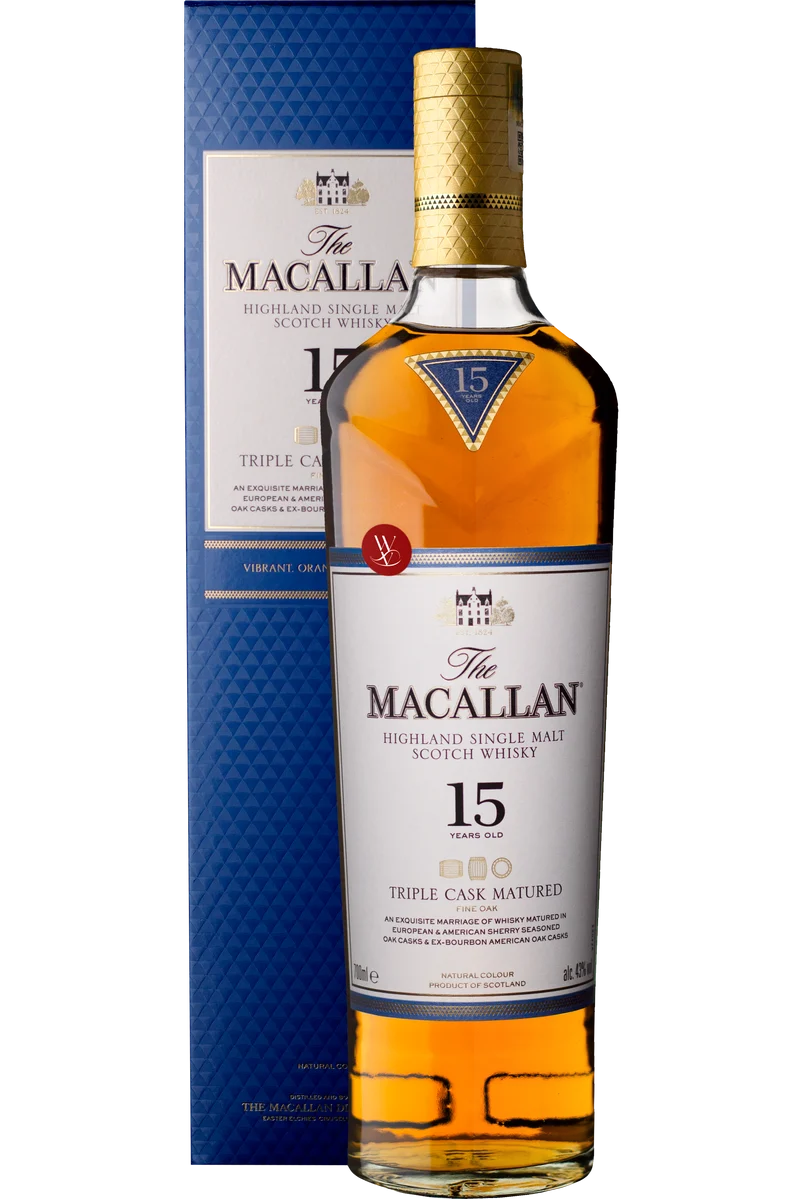 Whisky The Macallan Triple Cask 15 Anos