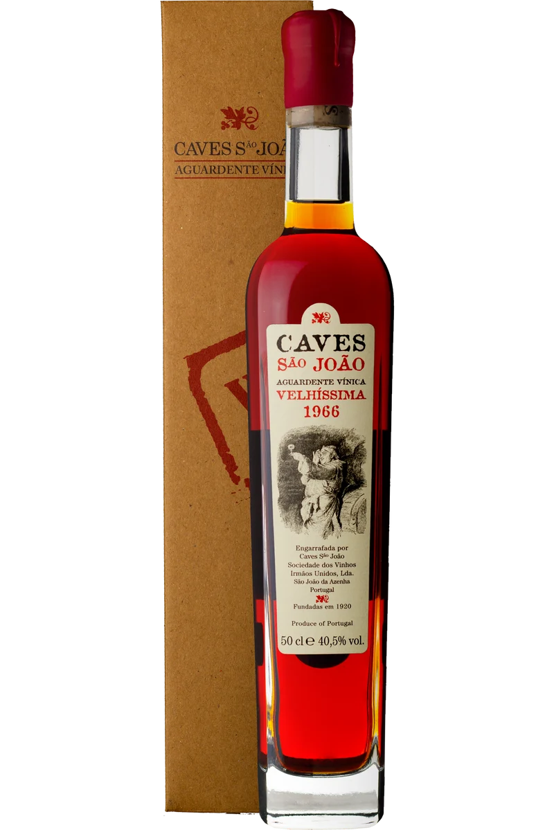 Aguardente Caves São João Velha Velhíssima 1966