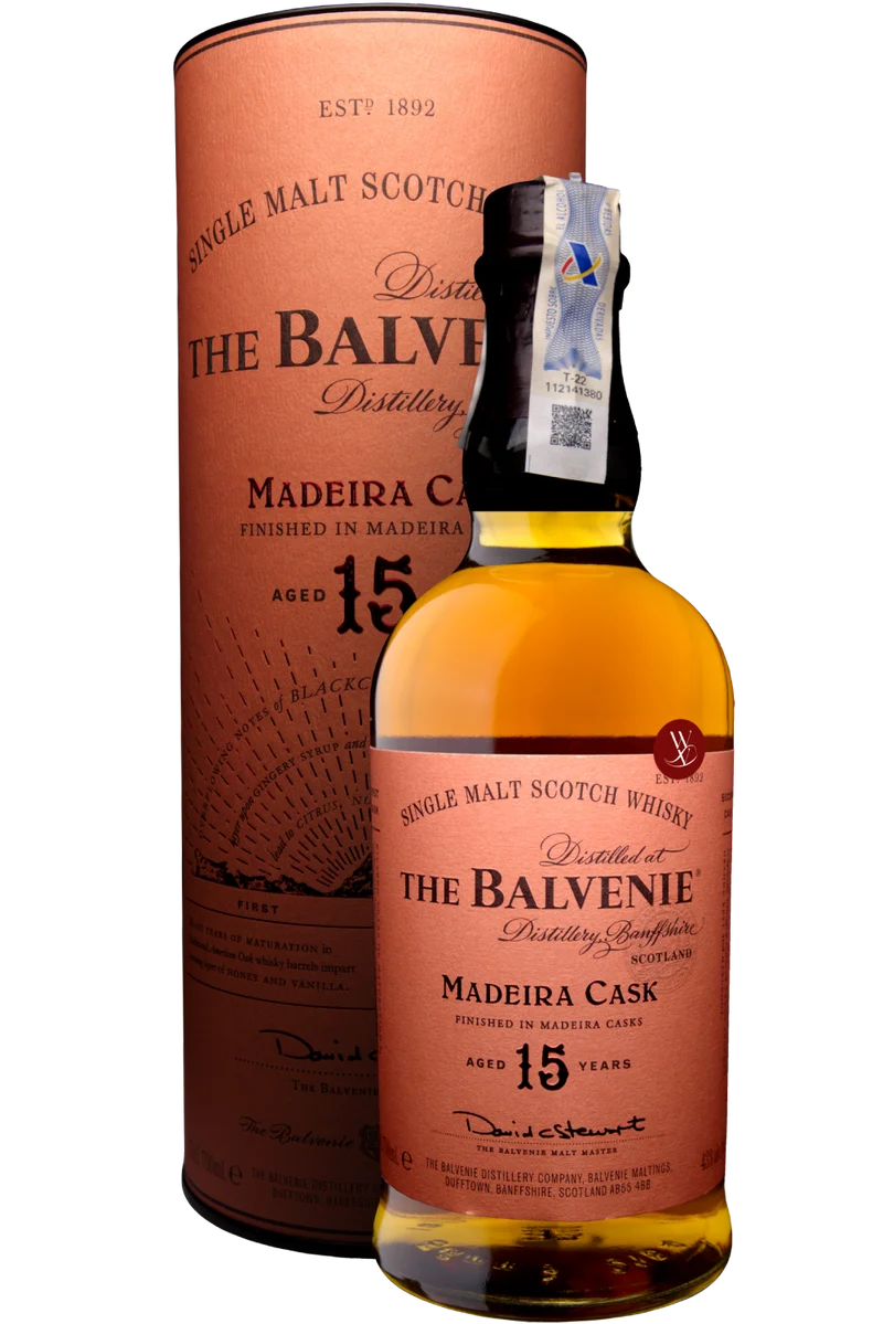 Whisky The Balvenie Madeira Cask 15 Anos NV