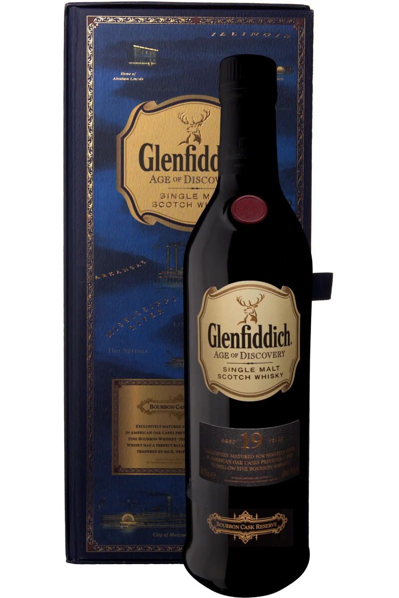Whisky Glenfiddich Bourbon Cask 19 Anos
