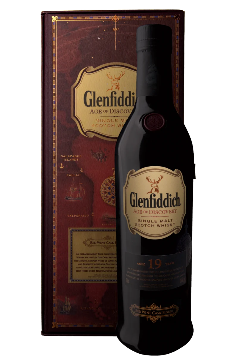 Whisky Glenfiddich Red Wine Cask 19 Anos