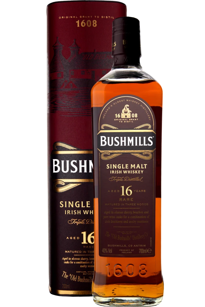 Whisky Bushmills Single Malt Irish Aged 16 Years NV