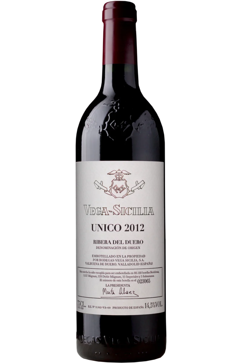 Vega Sicilia Unico Tinto 2012