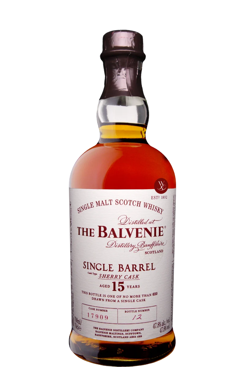 Whisky The Balvenie Single Barrel Sherry Cask 15 Anos NV