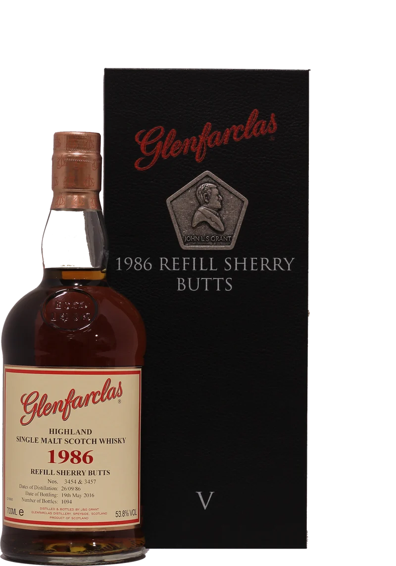 Glenfarclas Refill Sherry Butts 1986