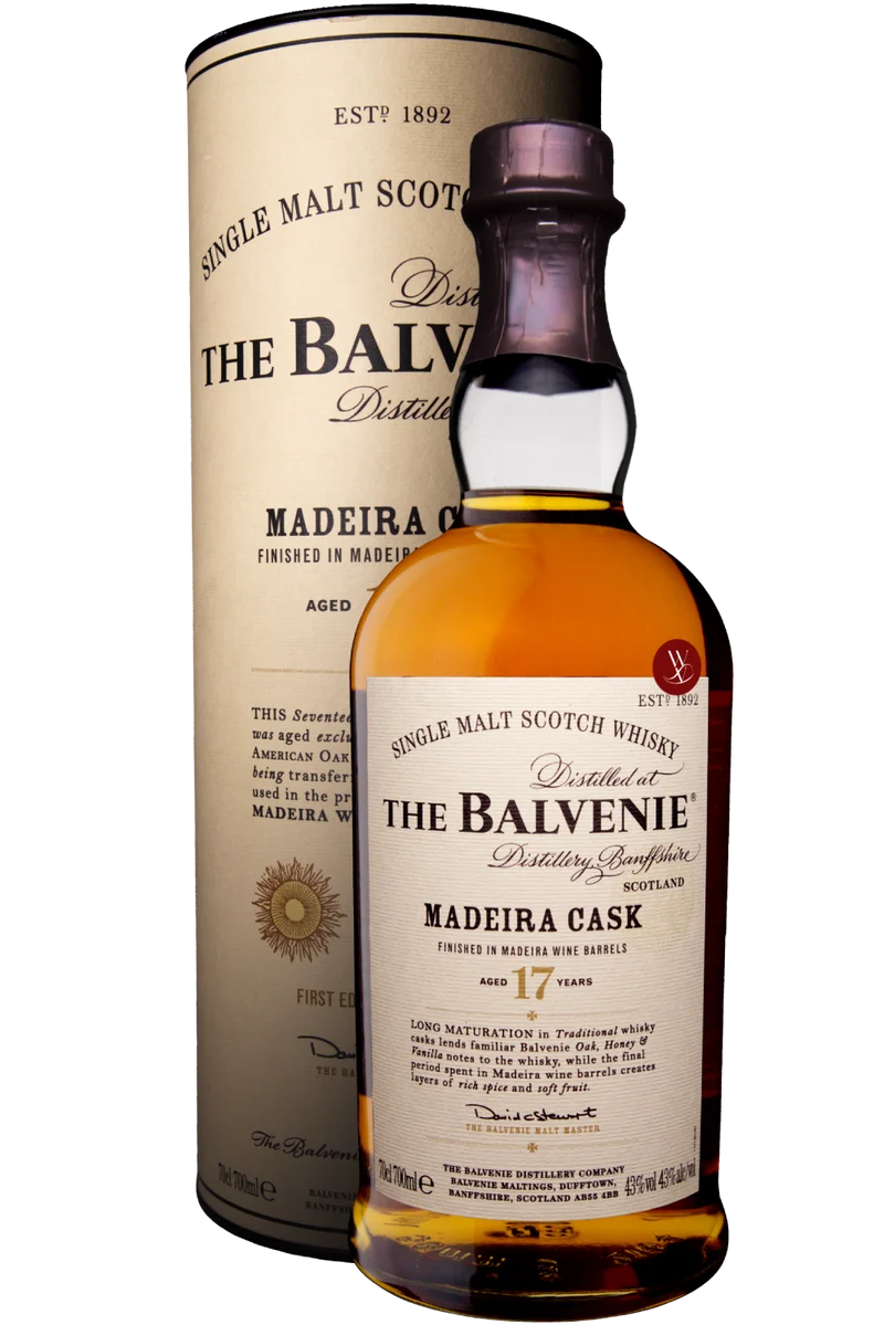 Whisky The Balvenie Madeira Cask 17 Anos
