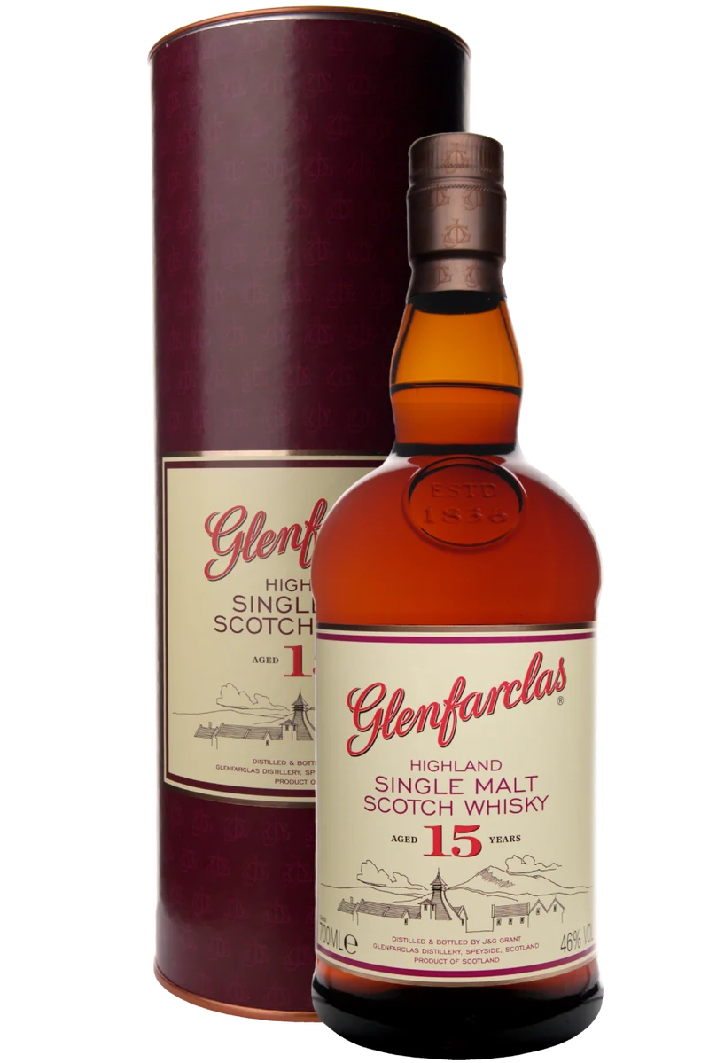 Whisky Glenfarclas 15 Anos