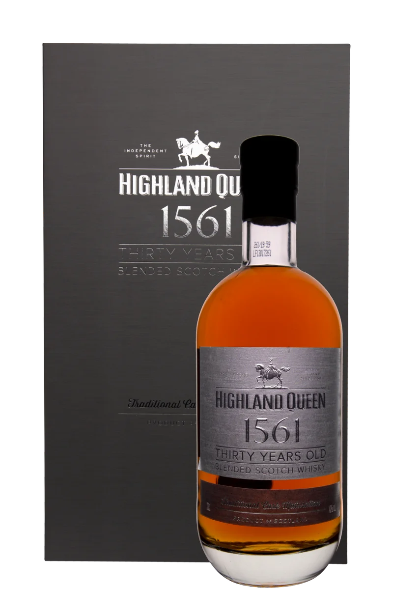 Whisky Highland Queen 1561 Silver Edition 30 Anos