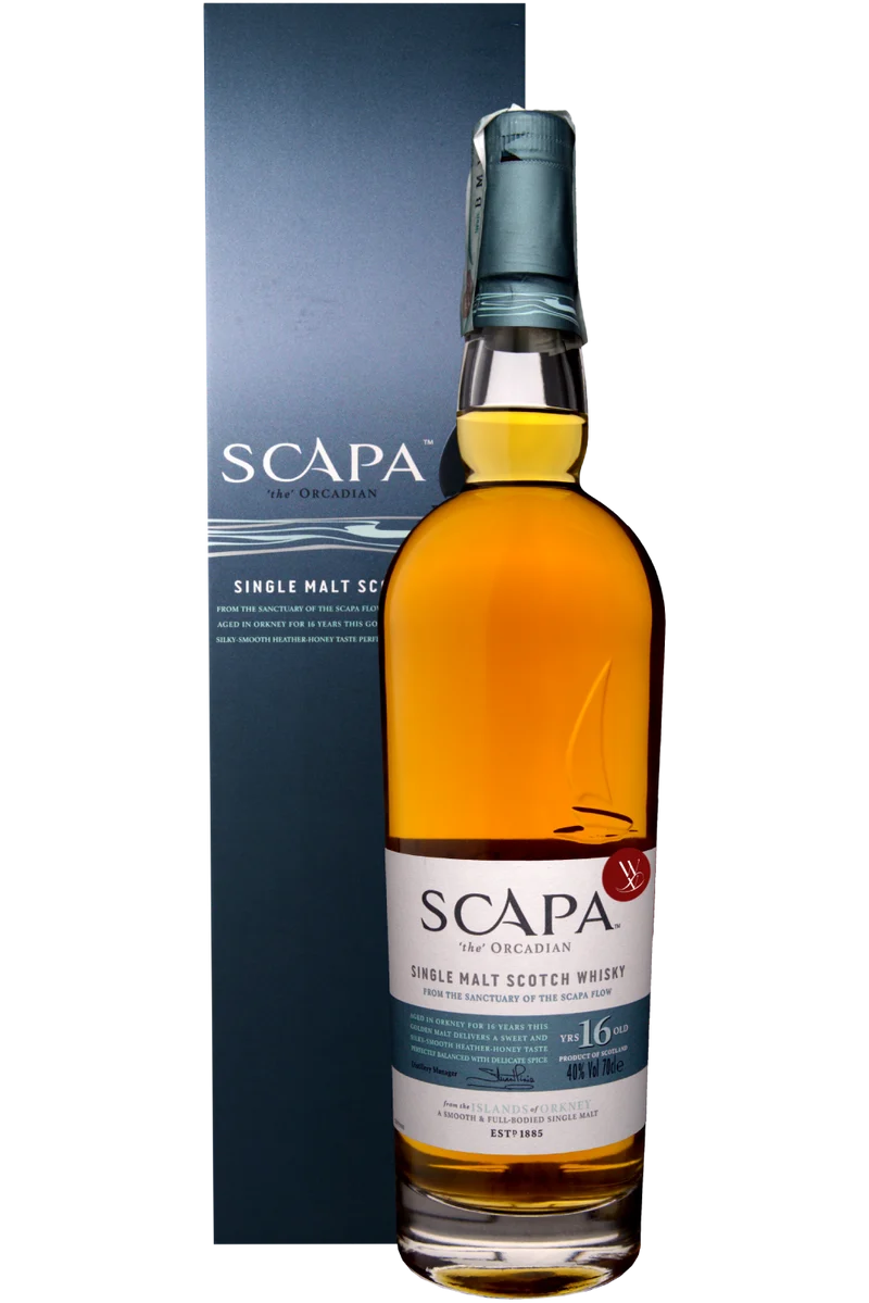 Whisky Scapa Single Malt 16 Anos NV