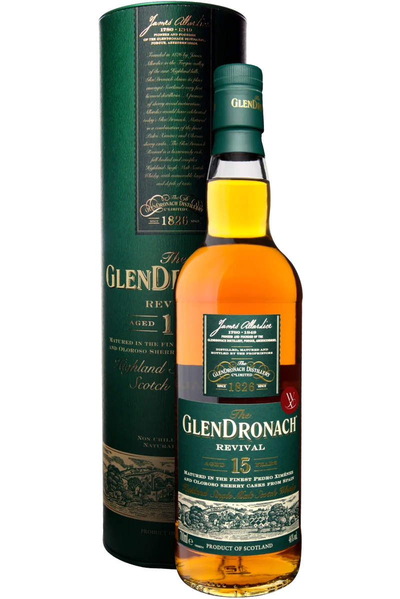 Whisky The Glendronach Revival 15 Anos NV