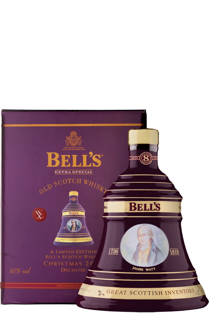 Bell's Whisky James Watt Decanter