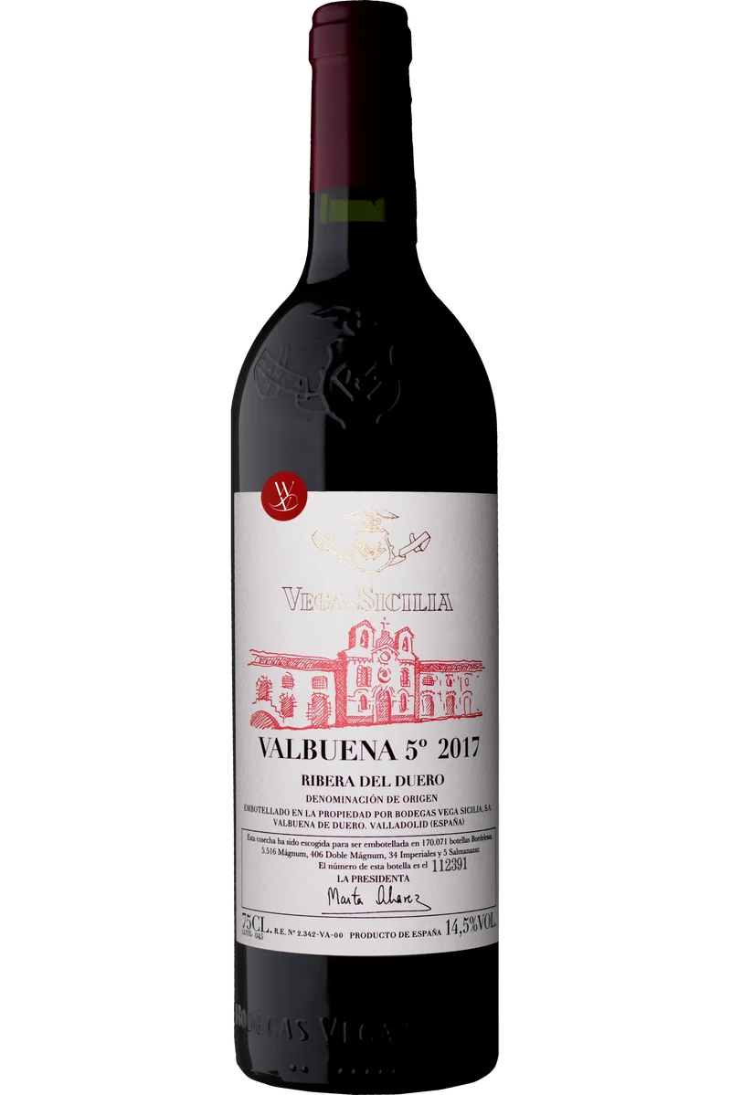 Vega Sicilia Valbuena Tinto 2017