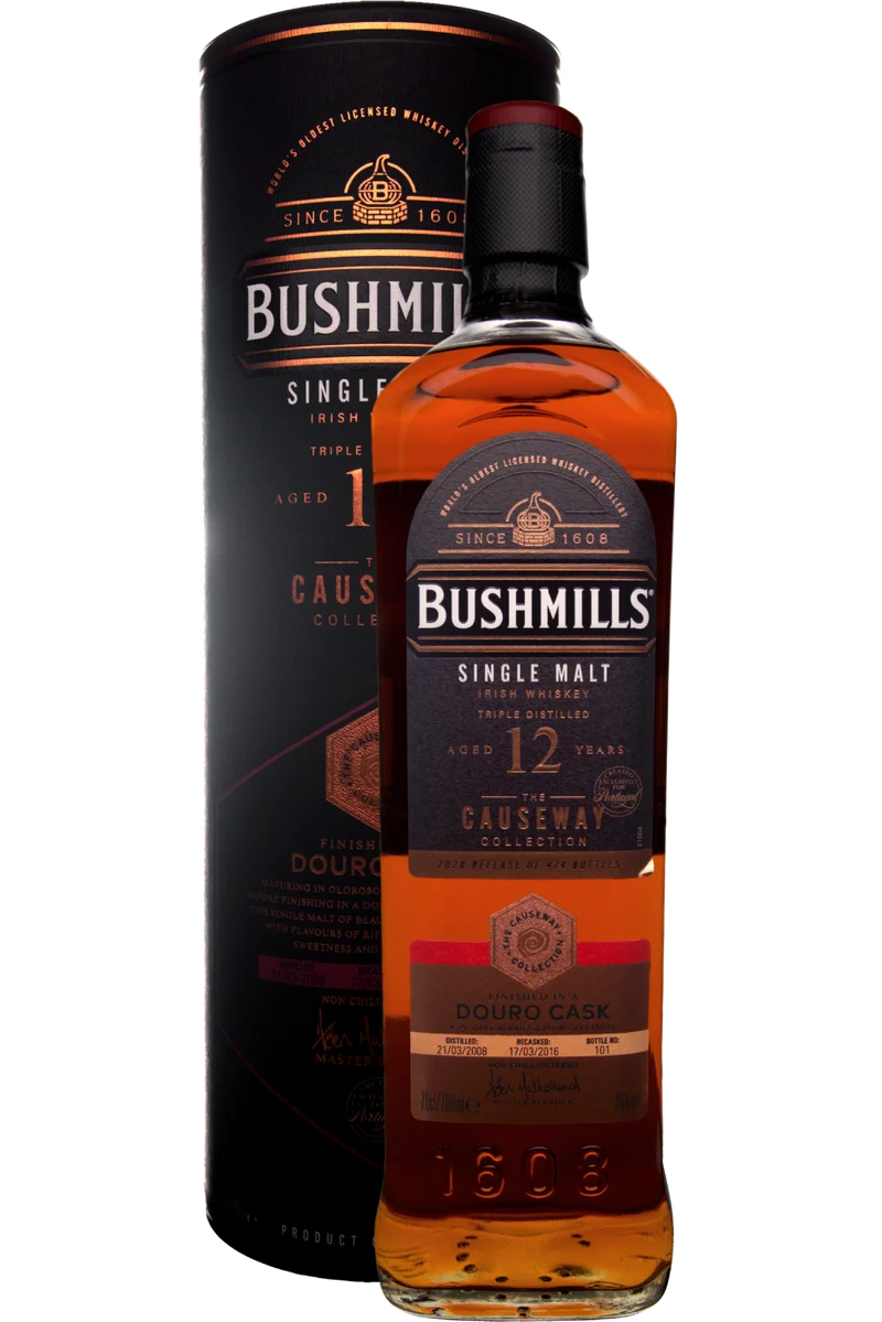 Bushmills Whisky Douro Cask The Causeway Collection 12 Anos NV