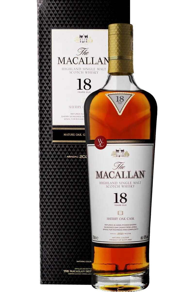 Whisky The Macallan 18 Anos Sherry Oak Cask