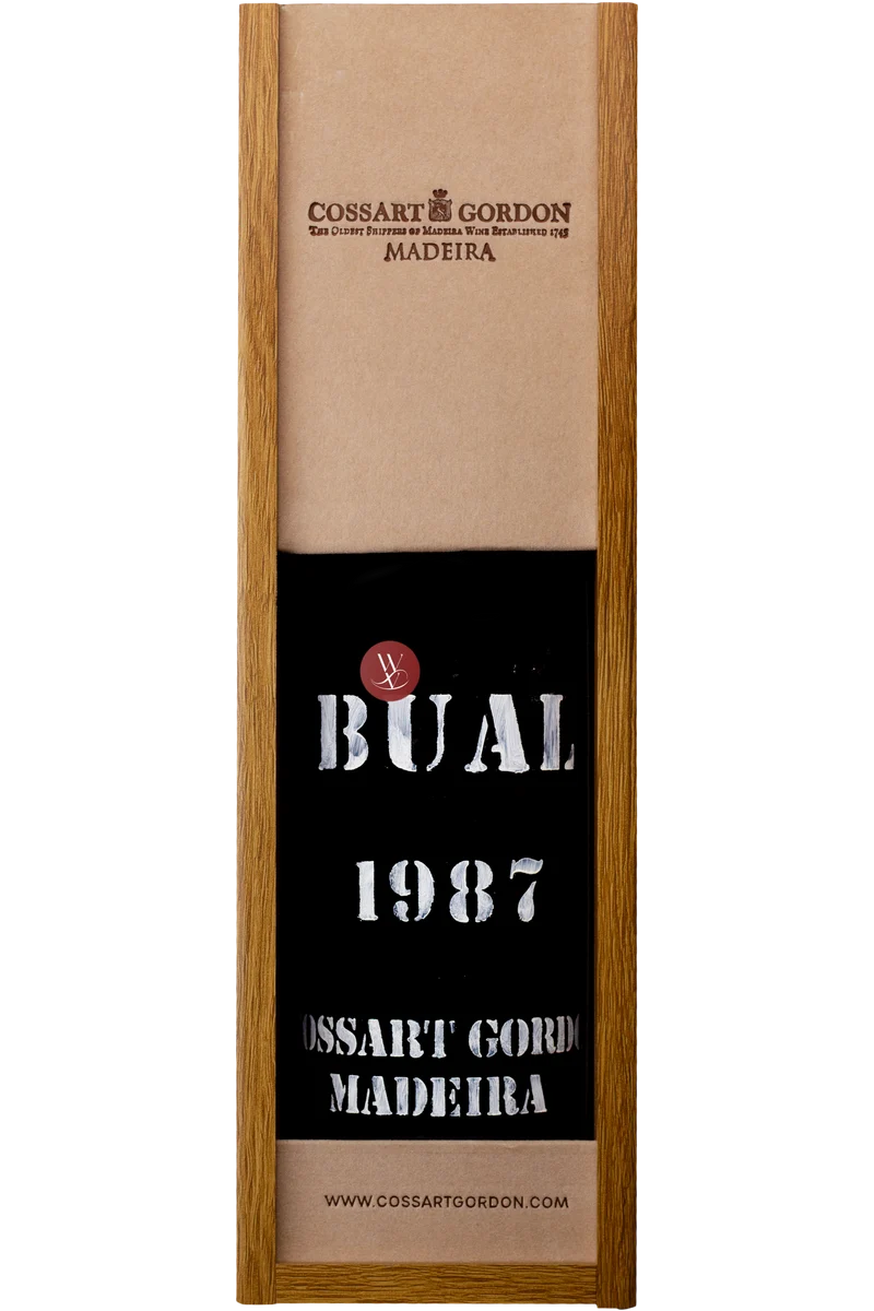 Cossart Gordon Madeira Vintage Bual 1987