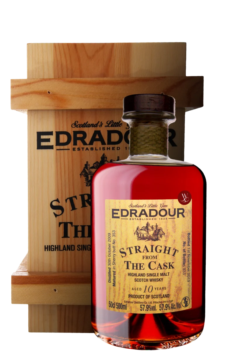 Edradour Straight From The Cask 10 Anos NV