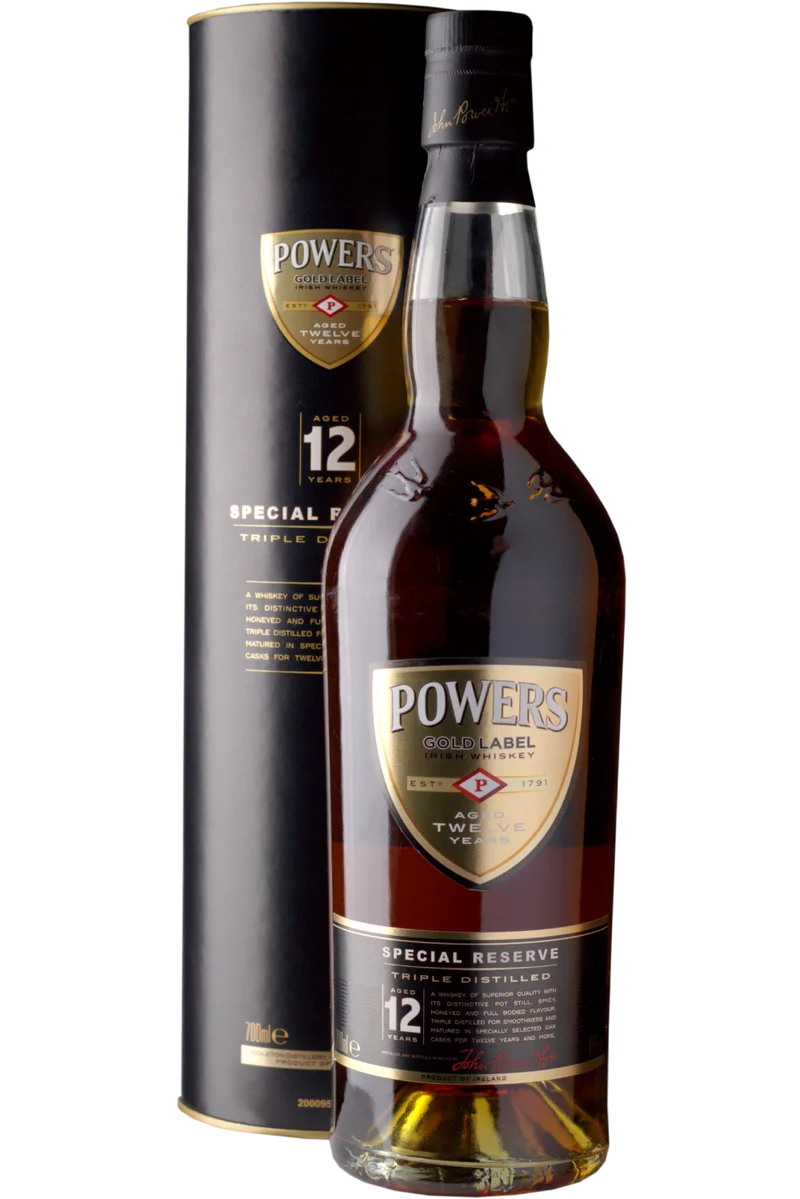 Whisky Powers Special Reserve Gold Label 12 Anos