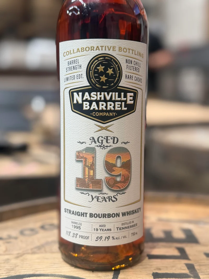 Nashville Barrel Co 19yr Single Barrel Bourbon - #1995 - 118.38 Proof