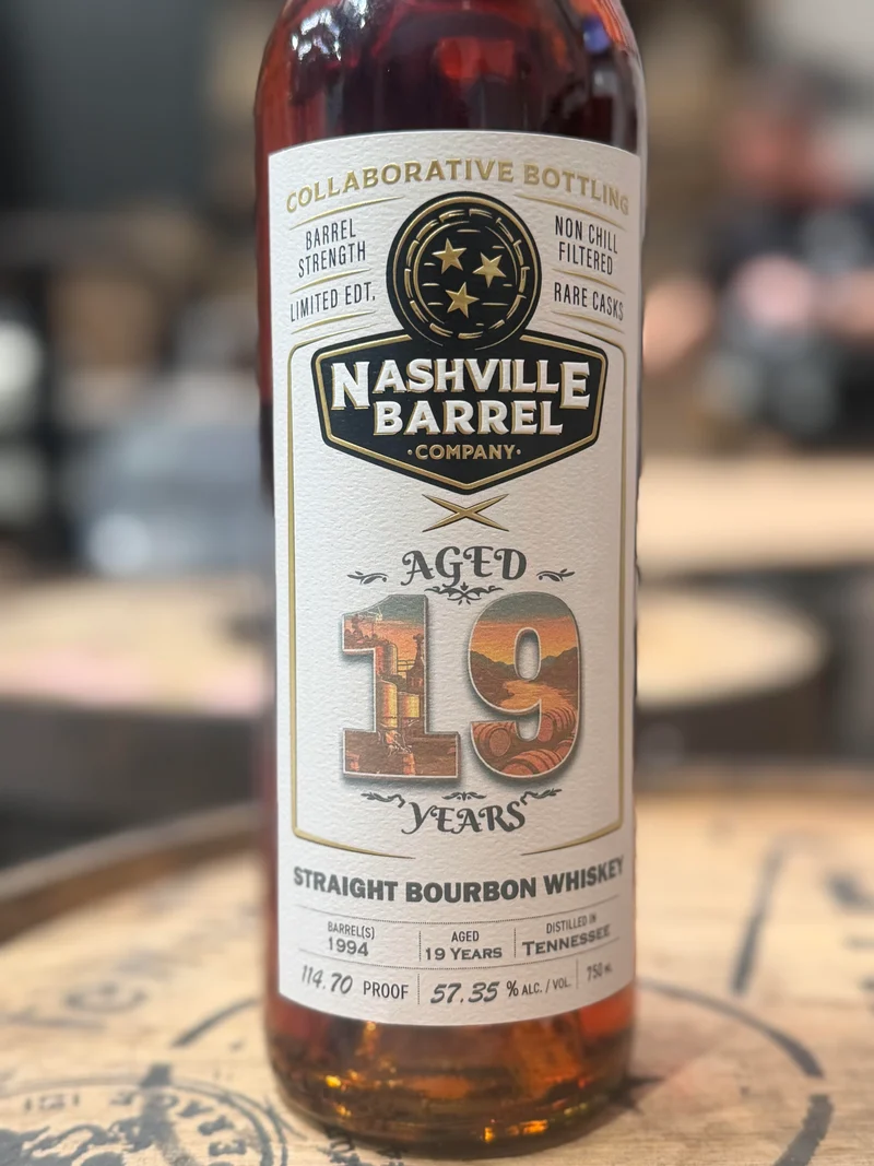 Nashville Barrel Co 19yr Single Barrel Bourbon - #1994 - 114.70 Proof