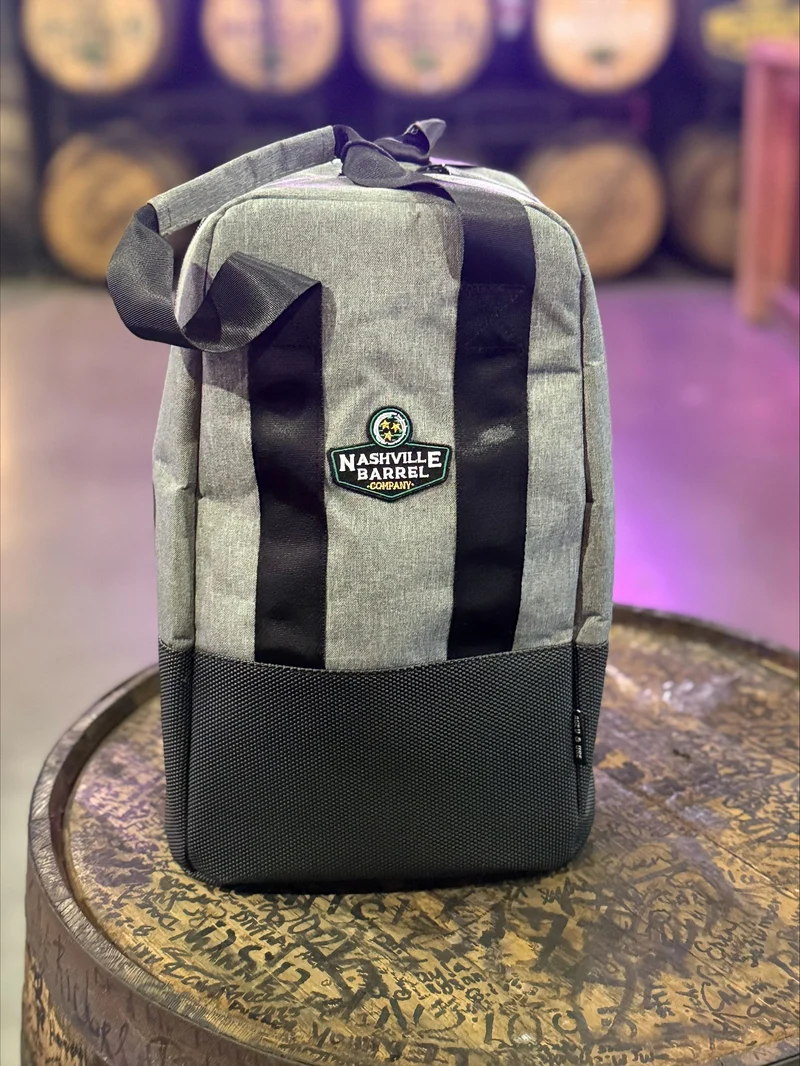 Nashville Barrel Co Aged & Ore 4 Bottle Carry Bag