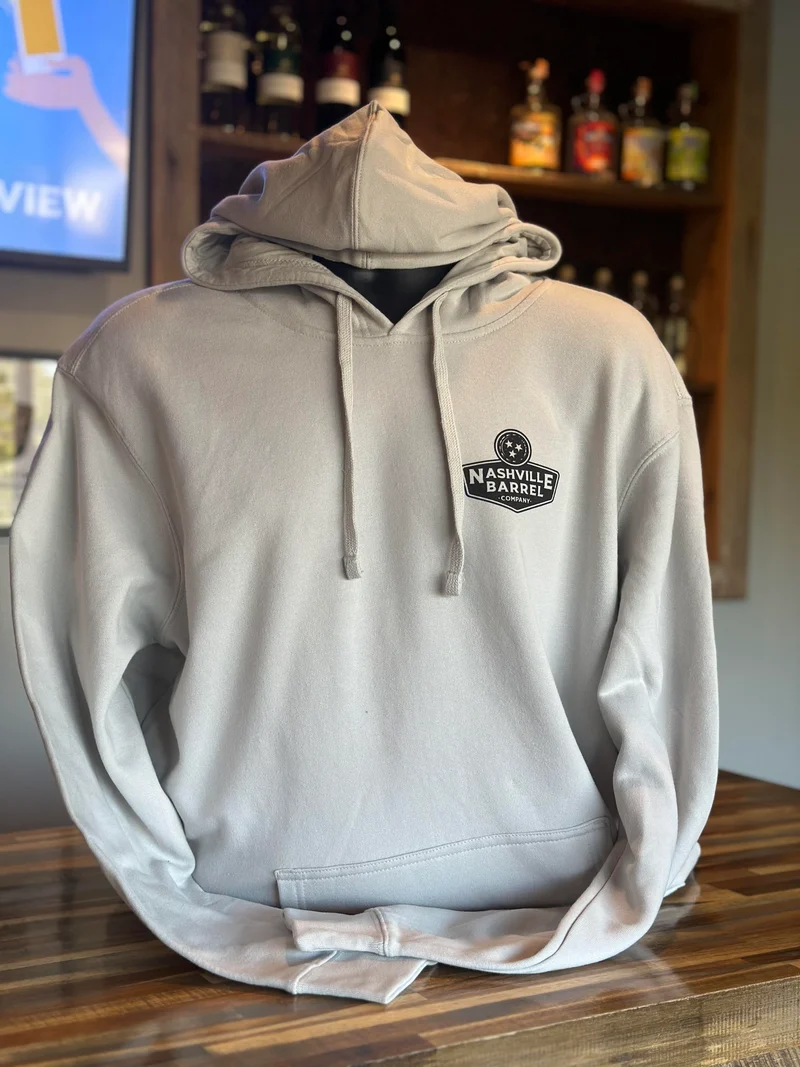 Nashville Barrel Co Hoodie - Smoke White