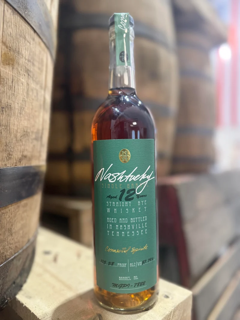 Nashtucky 12yr Single Barrel Rye - MGP - #7822 - 115.58 Proof