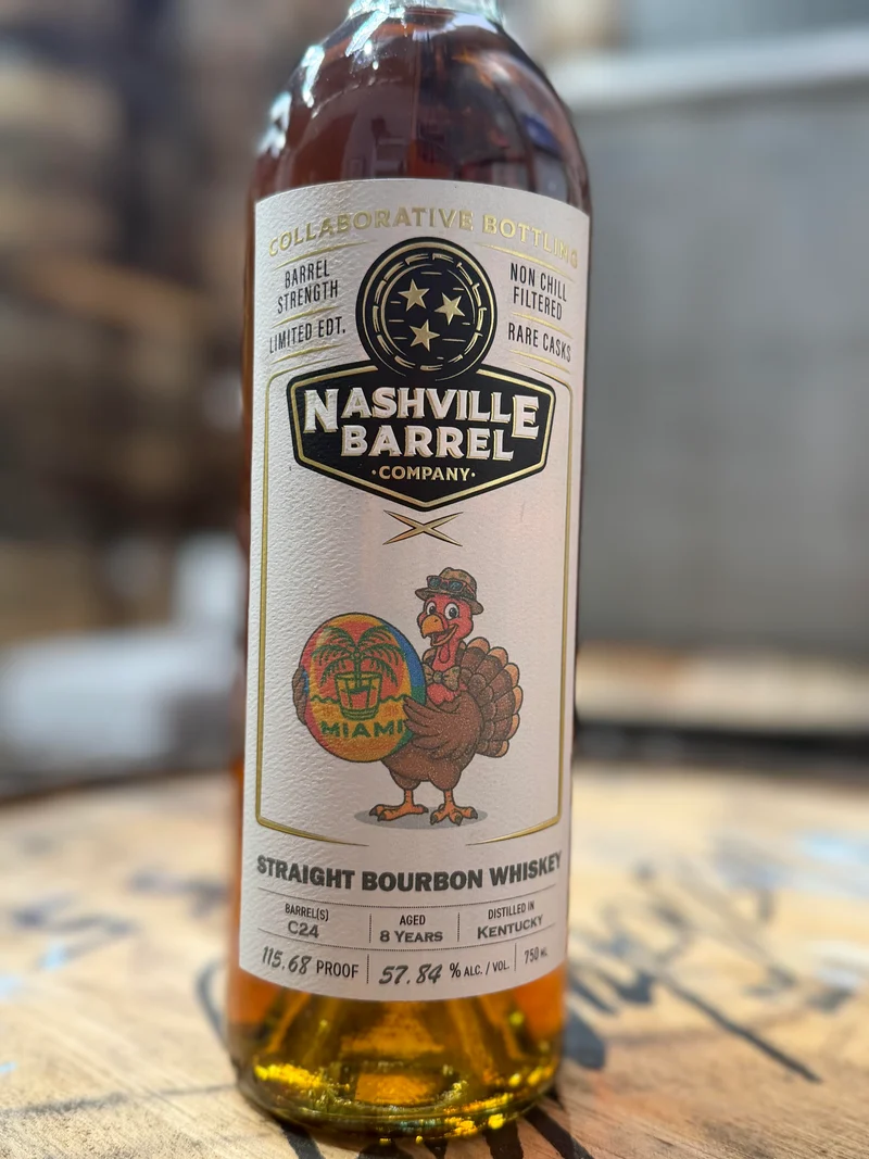 Nashville Barrel Co 8yr Single Barrel Bourbon - #C24 - MBS - 115.68 Proof