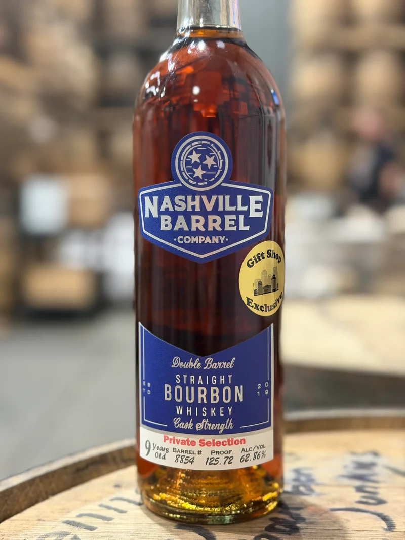 Nashville Barrel Co 9yr Kentucky Double Barrel Bourbon - #8854 - 125.72 Proof -