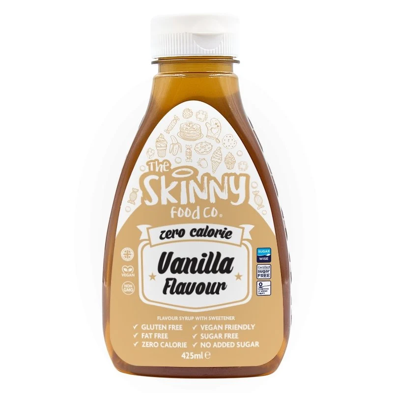 Vanilj Zero Calorie Sockerfri Skinny Sirap - 425ml