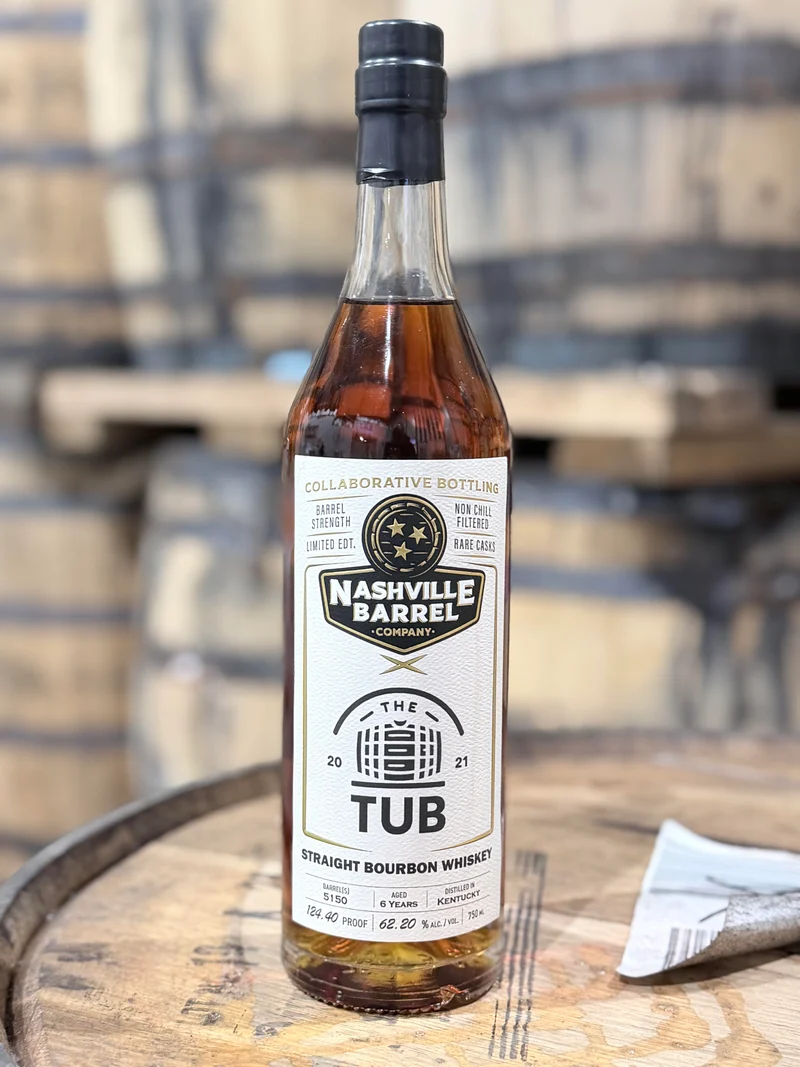 Nashville Barrel Co 6yr Kentucky Single Barrel Bourbon - #5150 - Old Tub - 124.40 Proof