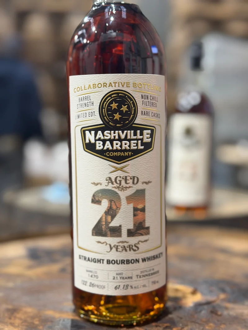 Nashville Barrel Co 21yr Single Barrel Bourbon - #1470 - 122.26 Proof