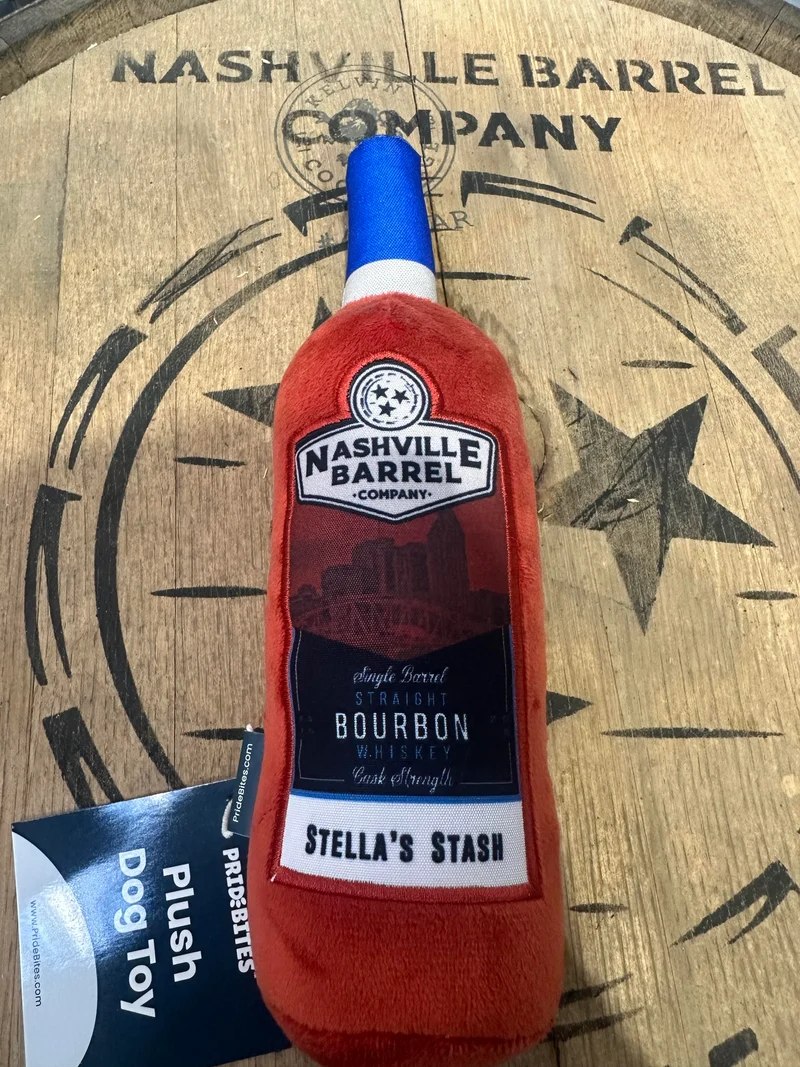 Dog Toy - Nashville Barrel Co Bottle - Stella's Stash
