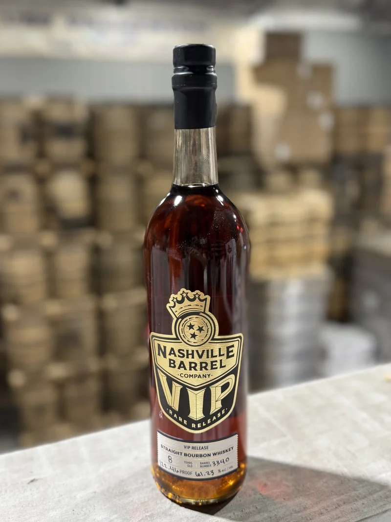 Nashville Barrel Co 8yr Single Barrel Bourbon - VIP - #3340 - 122.46 Proof