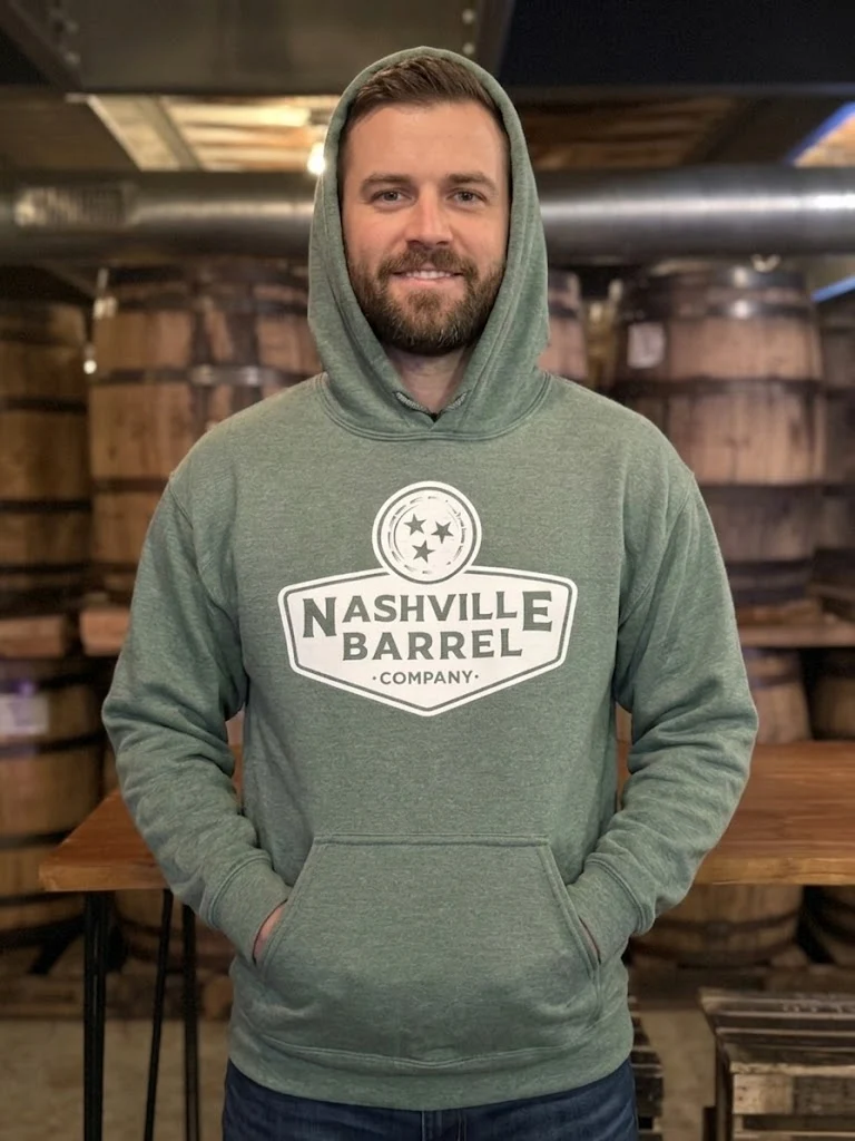Nashville Barrel Co Big Logo Hoodie - Green