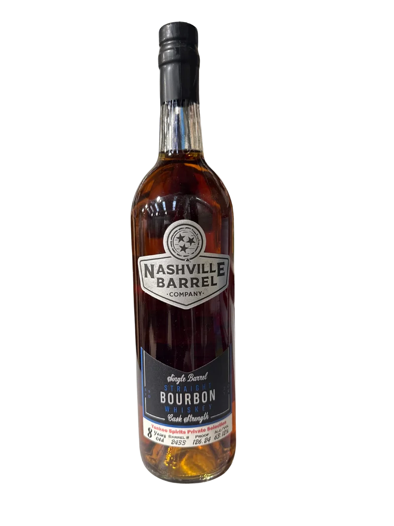 Nashville Barrel Co 8yr Single Barrel Bourbon - #2433 - 126.24 Proof - Yankee Spirits