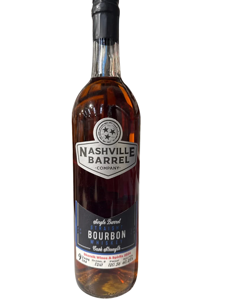 Nashville Barrel Co 9yr Single Barrel Bourbon - #8241 - 120.56 Proof -Skurnik