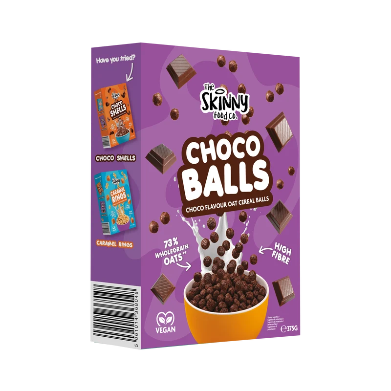 Skinny Oat Cereal Chocolate Balls - 375g