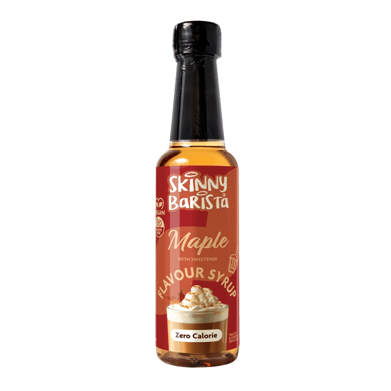 Skinny Barista Lönnsirap - Kalorifri, sockerfri, Skinny Coffee Sirap - 250 ml - Begränsad upplaga