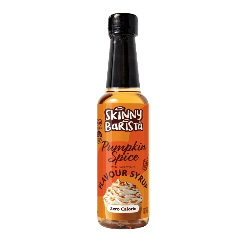 Skinny Barista Pumpakryddsirap - Kalorifri, sockerfri Skinny Kaffesirap - 250 ml - LIMITIERAD UPPLAGA