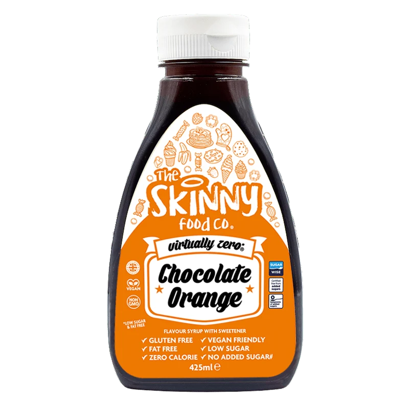 NY Skinny Chocolate Orange Smaksatt Sirap - Lågkalori - 425 ml
