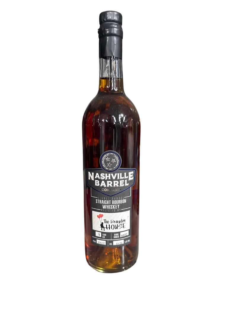 Nashville Barrel Co 7yr Single Barrel Bourbon - #8802 - Brayden House